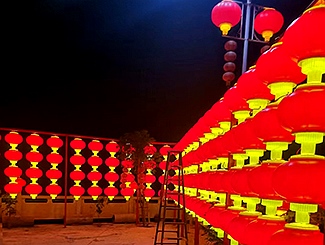 LED发光红灯笼：节能环保的节日新选择