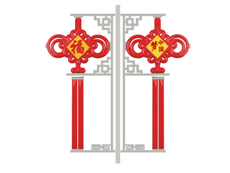 LED 中国结